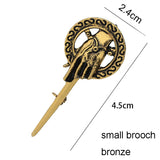 Game Thrones Brooch Pin - Hand of the King Inspired Authentic Badge Jewelry