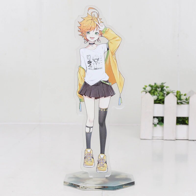 Anime Mystery "The Promised Neverland" Collectible 16cm Acrylic Stand Figures