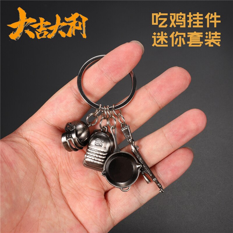 PlayerUnknown's Battlegrounds Collectible Iconic Design Keychains