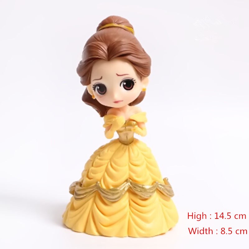 Princess Action Figures PVC Model Doll Collection Gift for Kids