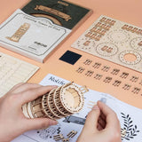 DIY 3D Leaning Tower of Pisa Wooden - 137pcs Puzzle Toy Gift for Children