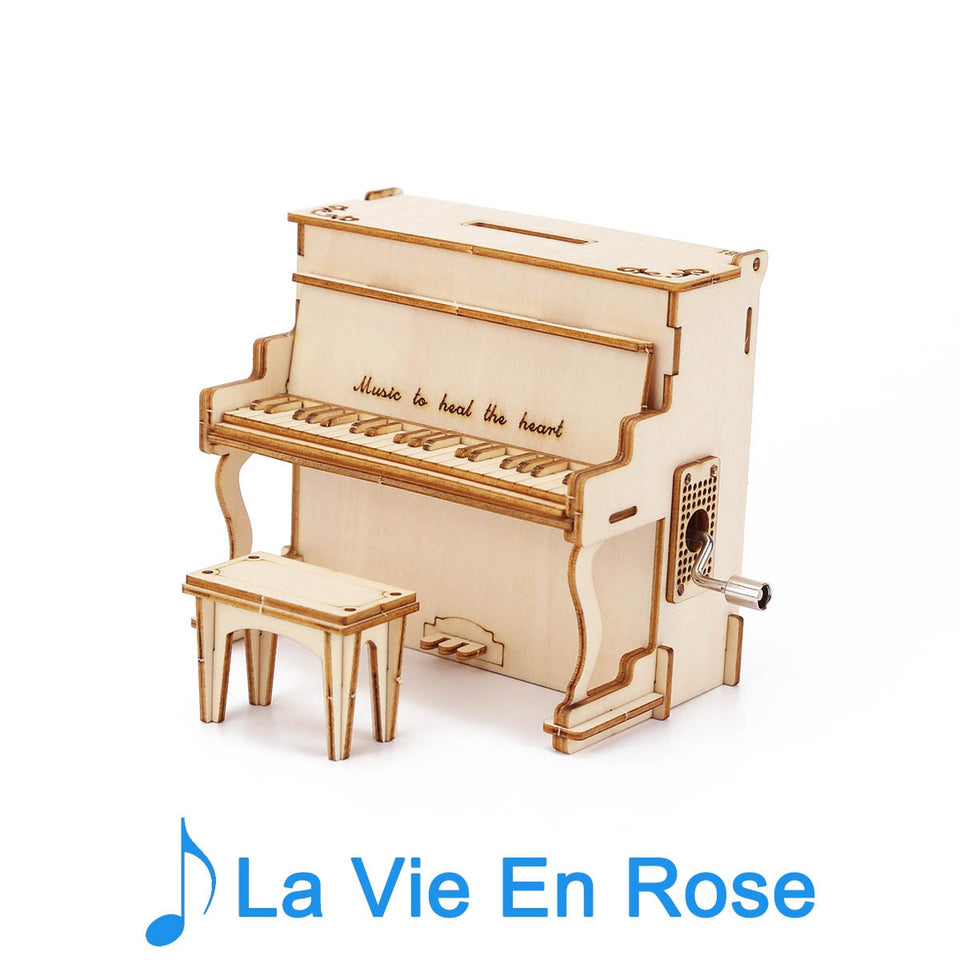 Puzzle DIY Piano - Music Box