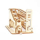 DIY Mechanical Maze Ball Marble Run - 3D Wooden Puzzle Kit