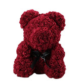Teddy Bear Rose - Artificial Flowers Rose Bear for Women Valentines Wedding Gift