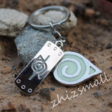 Naruto's Konoha Logo Anime Keychain