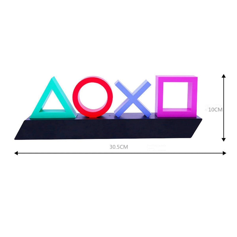 Pro Gamer Vibe LED Night Light PS4 Mood Flash Lamp