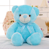 Teddy Bear 45CM Plush Toy  Creative LED  Light Colorful Glowing Christmas Gift for Kids