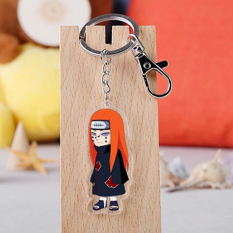 Cool Style Characters- Naruto Shippuden Collectible Acrylic Keychain Accessory