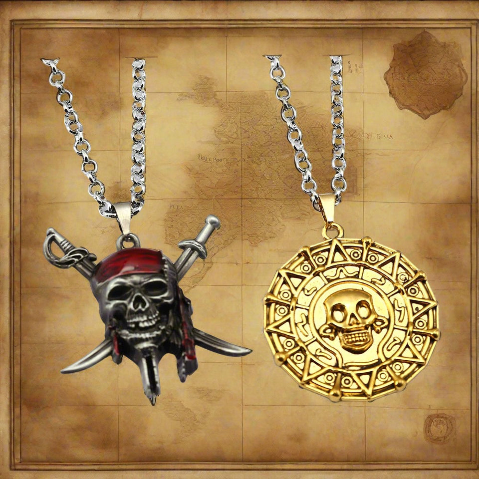 Pirates of the Caribbean Chain Necklace - Jewelry Accessories