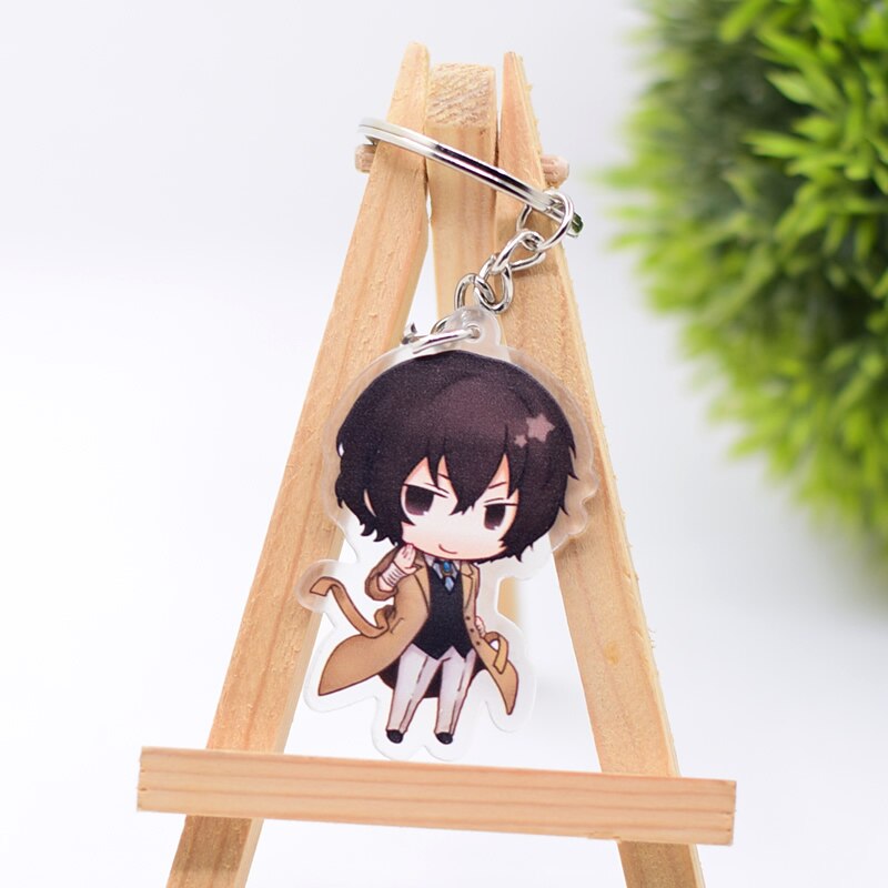 Popular Anime Bungo Stray Dogs Cute Collectible Keychains