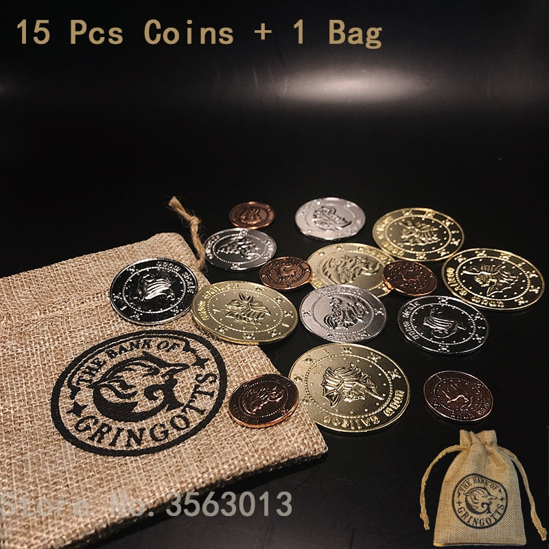 Harry Potter Bank Coins Collection (16 pieces)