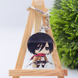 Attack on Titan Cute Character Collectible Acrylic Keychains 2nd Set