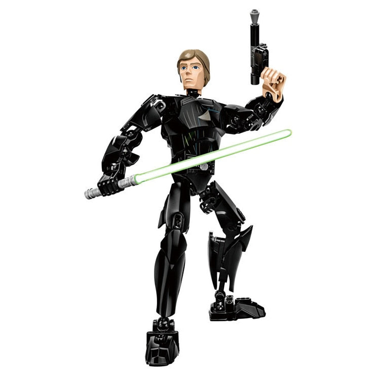 Star Wars Buildable Figure Collectible Character Action Figures Toy Gifts For Kids