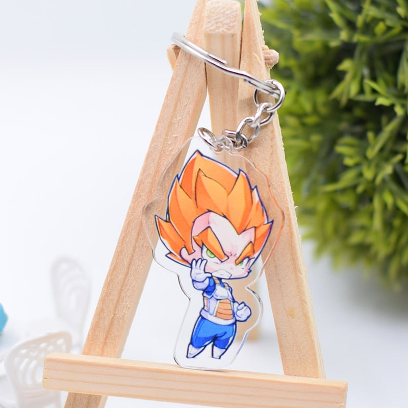Dragon Ball Key Ring Cute Anime Keychain Accessories
