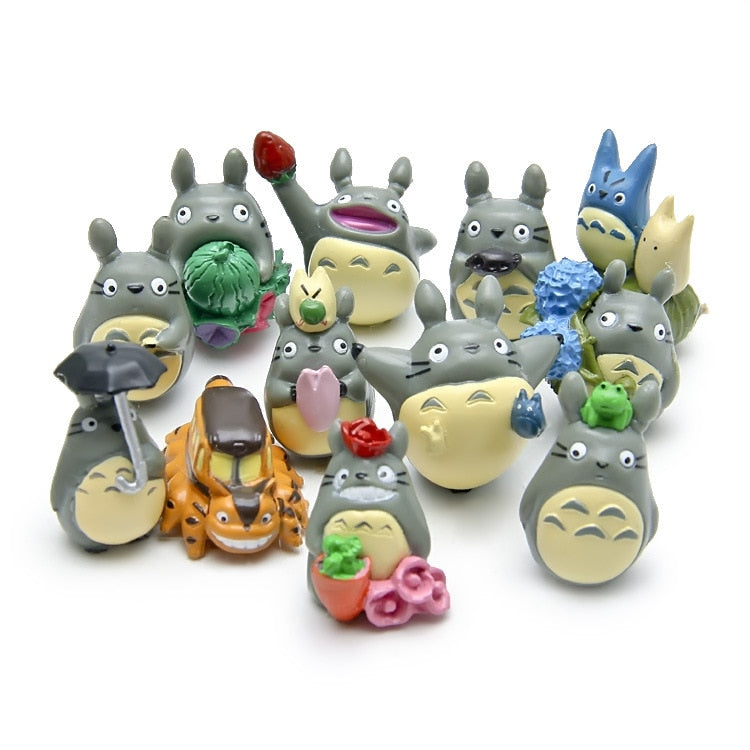 My Neighbor Totoro PVC Action Anime Figurines Mini Landscape Toys