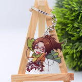 Attack on Titan Cute Character Collectible Acrylic Keychains 1st Set
