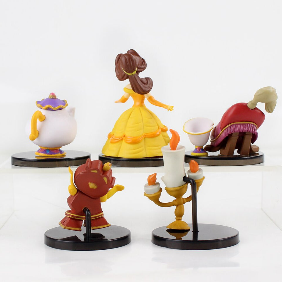 Bundle Collection - Beauty and the Beast Bundle Figure Toy Gift For Kids