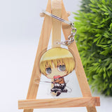 Attack on Titan Cute Character Collectible Acrylic Keychains 2nd Set