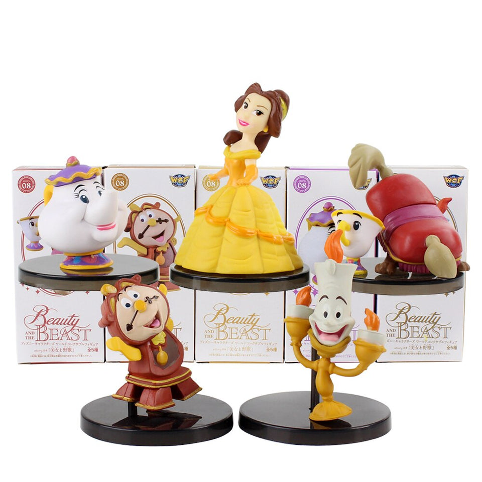 Bundle Collection - Beauty and the Beast Bundle Figure Toy Gift For Kids