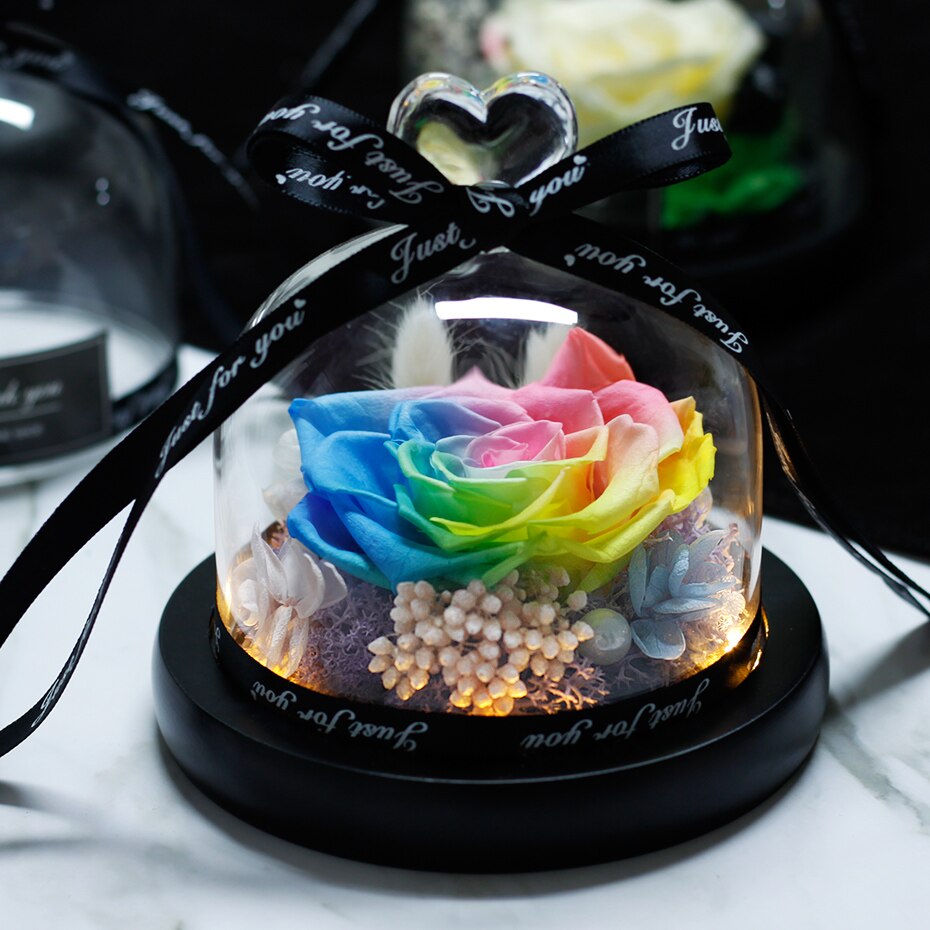 The Beauty and Beast Eternal Rose Anniversary Gift