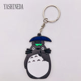 Studio Ghibli's My Neighbor Totoro Cute Anime 3D Figure Soft PVC Key Ring  Double Sided Key Holder Trinket Gift