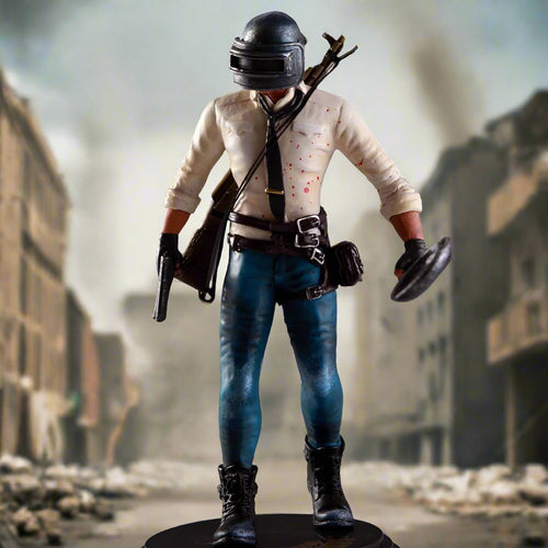 Popular Video Game PUBG Collectible PVC Action Figure Model (17cm)