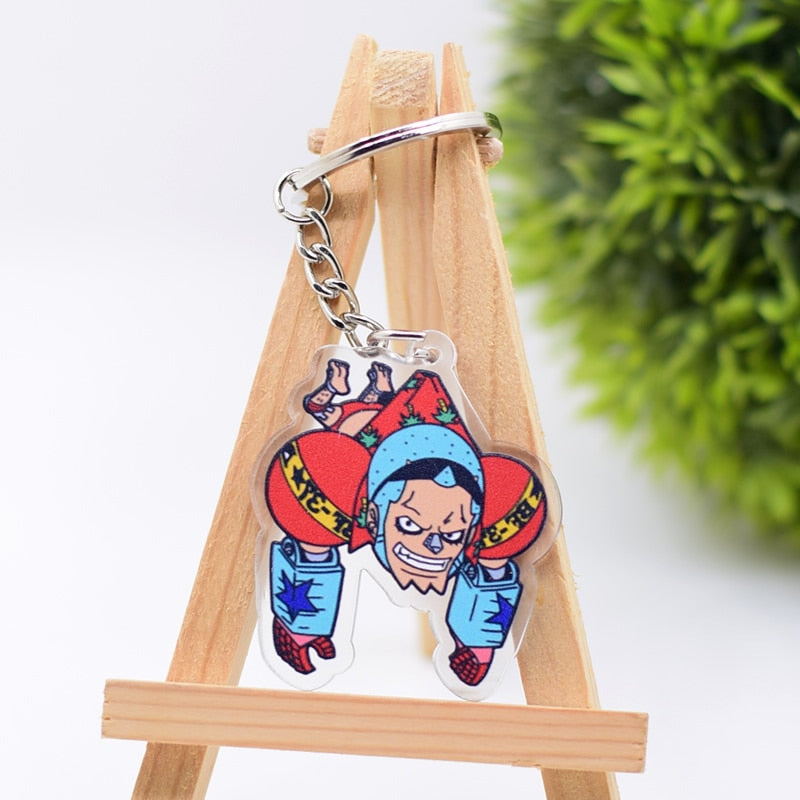 Popular Anime One Piece Cute Collectible Acrylic Keychains