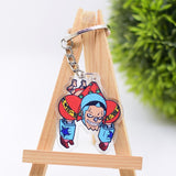 Popular Anime One Piece Cute Collectible Acrylic Keychains