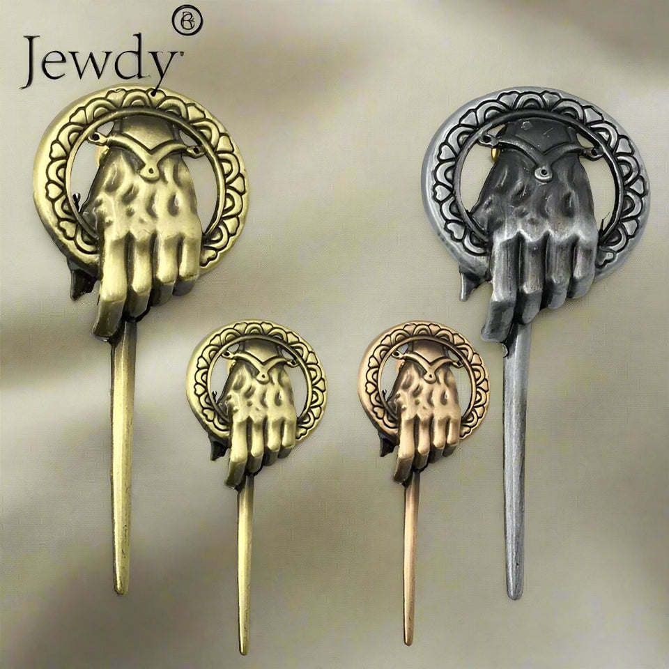 Game Thrones Brooch Pin - Hand of the King Inspired Authentic Badge Jewelry