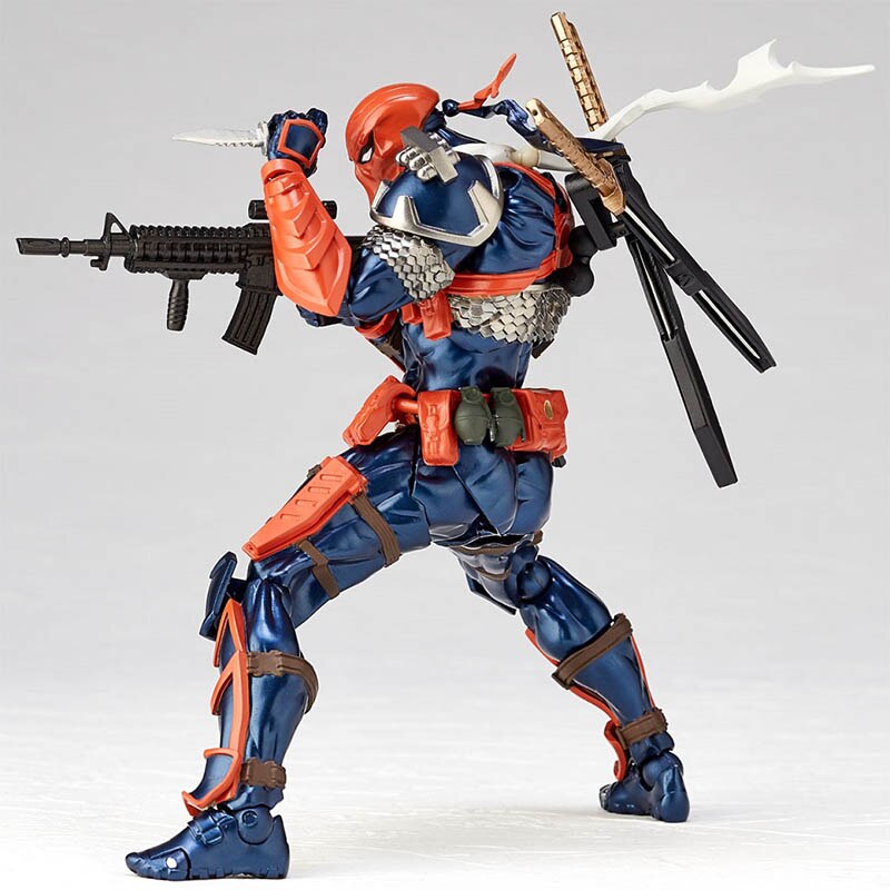 DC Comic's Deathstroke Collectible Action Figure Model Toy - Surprise Gift for DC Fans and Kids