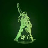The Queen Freddie Mercury 3d Led Lamp