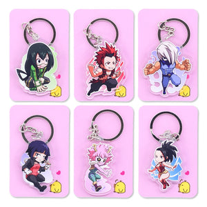 My Hero Academia Class 1-A Collectible Acrylic Keychain Accessory 2nd Set