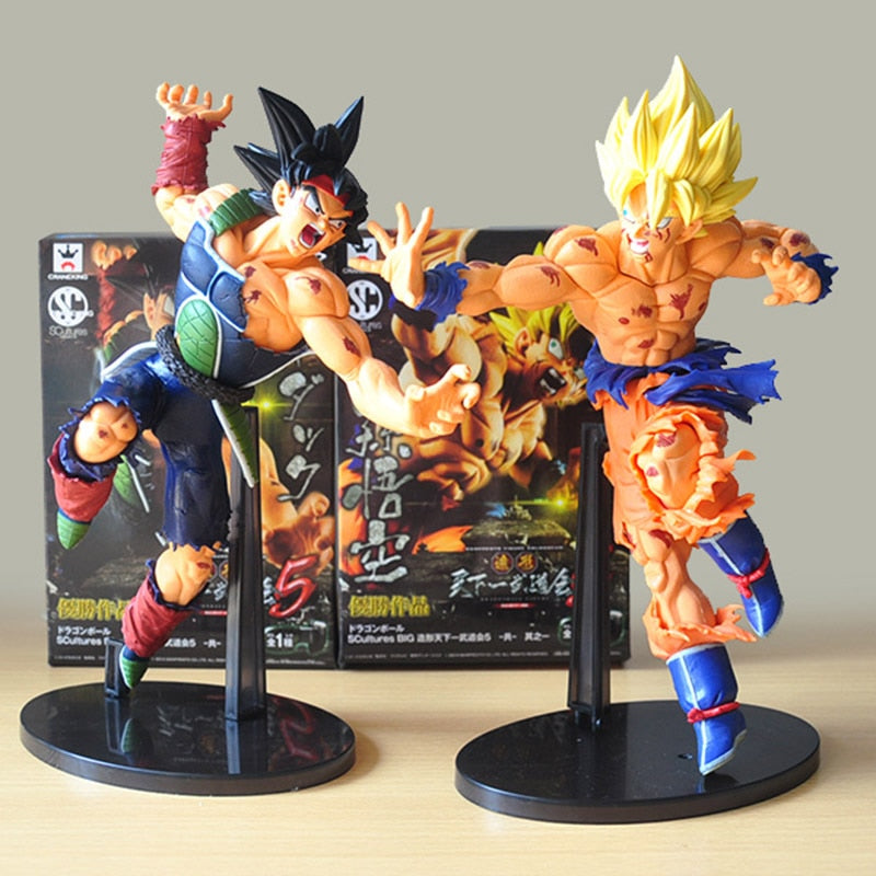 Dragon Ball Z Super Saiyan Son Goku & Bardock Figure 25cm – Music