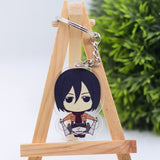 Attack on Titan Cute Character Collectible Acrylic Keychains 2nd Set