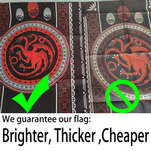 Flag Banner Game Of Thrones Stark & Targaryen & Lannister banner Wall Hanging A Song of Ice and Fire Home Decoration