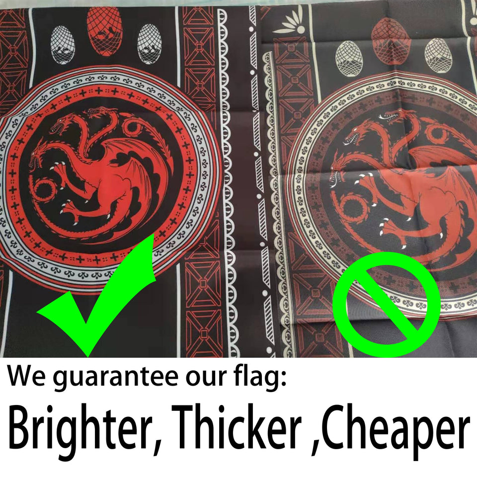 Flag Banner Game Of Thrones Stark & Targaryen & Lannister banner Wall Hanging A Song of Ice and Fire Home Decoration