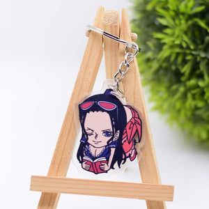 Popular Anime One Piece Cute Collectible Acrylic Keychains