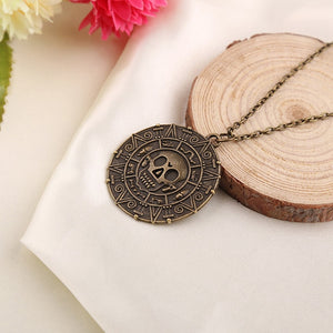 Pirates of the Caribbean Aztec Coin Necklace