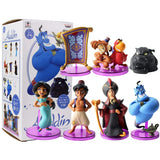 Movie Aladdin Collectible Figure Toy Bundle (7pcs)