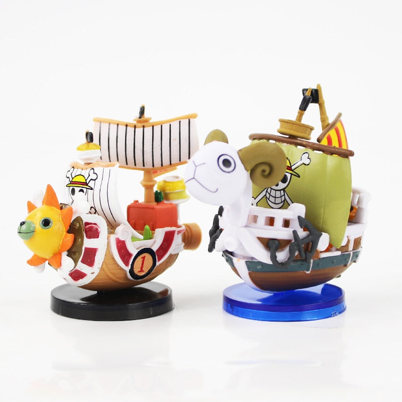 Straw Hat Pirates' Going Merry & Thousand Sunny- One Piece Collectible –  Music Chests
