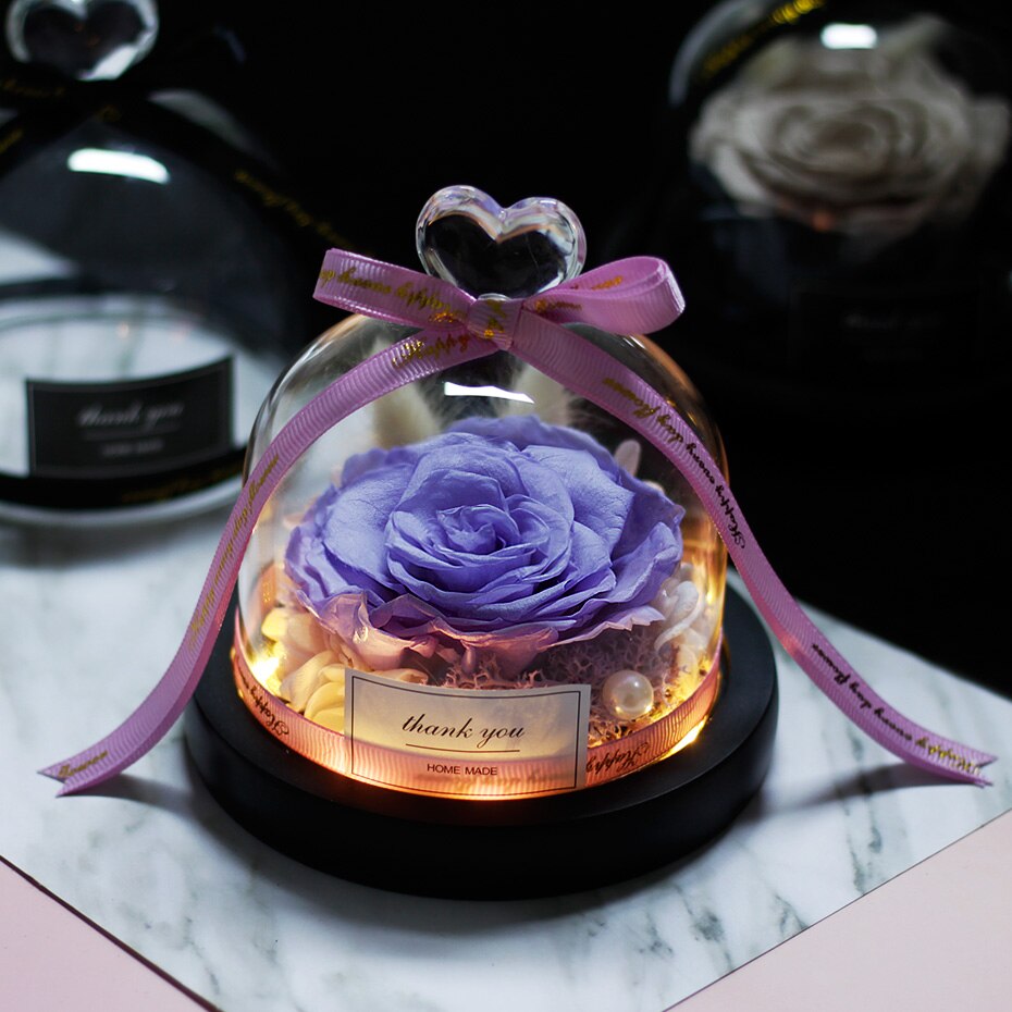 The Beauty and Beast Eternal Rose Anniversary Gift