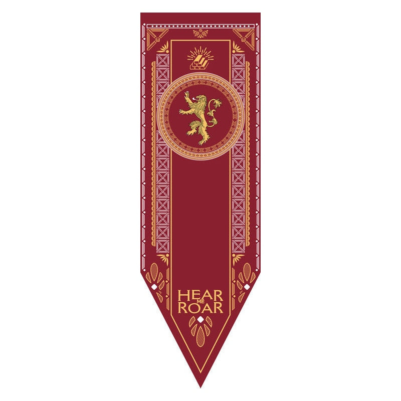 Flag Banner Game Of Thrones Stark & Targaryen & Lannister banner Wall Hanging A Song of Ice and Fire Home Decoration