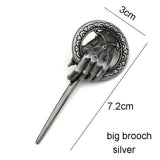 Game Thrones Brooch Pin - Hand of the King Inspired Authentic Badge Jewelry