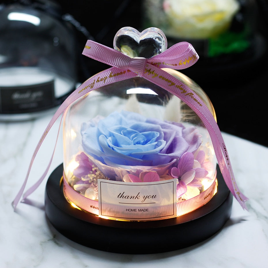 The Beauty and Beast Eternal Rose Anniversary Gift
