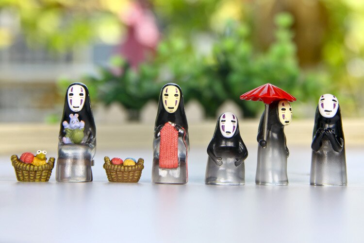 Hayao Miyazaki Spirited Away No Face PVC Action Figure