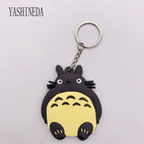 Studio Ghibli's My Neighbor Totoro Cute Anime 3D Figure Soft PVC Key Ring  Double Sided Key Holder Trinket Gift