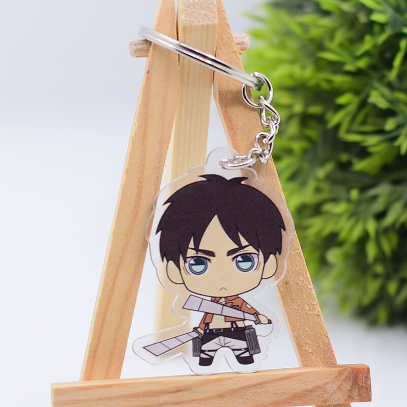 Attack on Titan Cute Character Collectible Acrylic Keychains 2nd Set