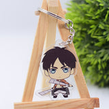 Attack on Titan Cute Character Collectible Acrylic Keychains 2nd Set