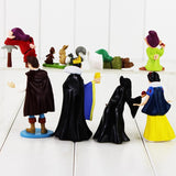 Snow White and the Seven Dwarfs Collectible Figure Toy Bundle (8pcs)