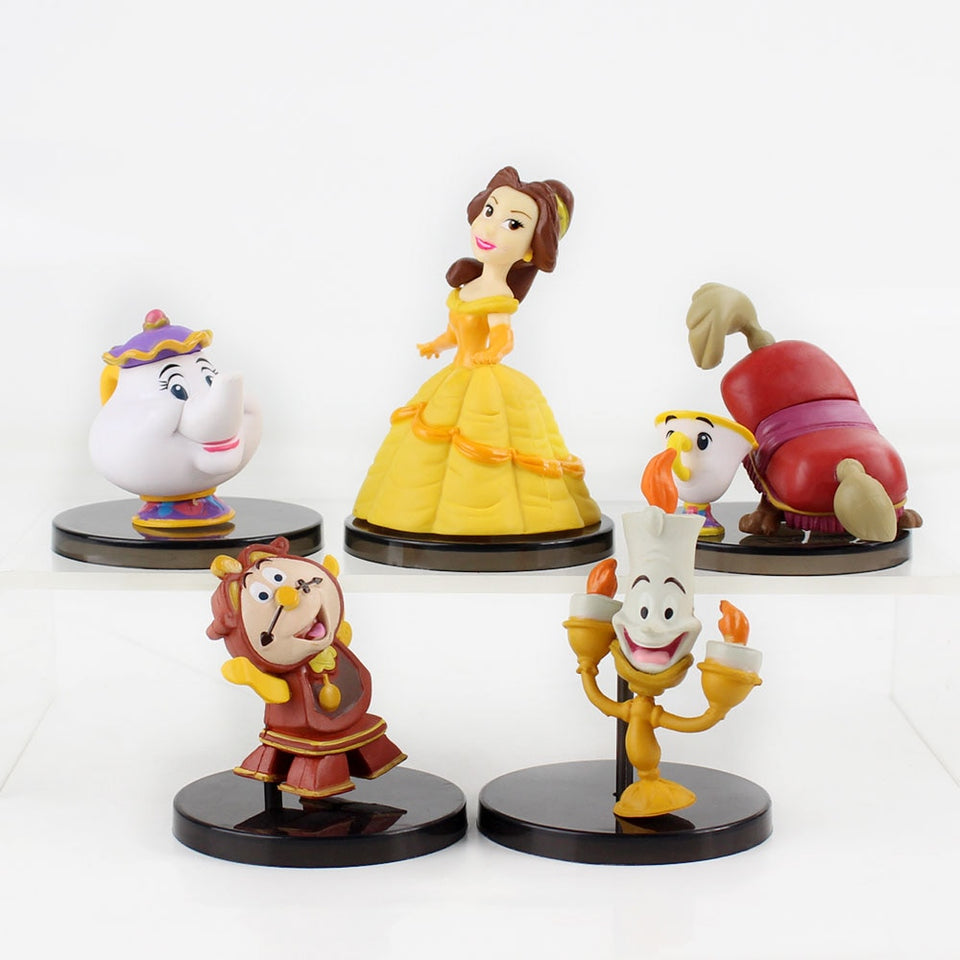 Bundle Collection - Beauty and the Beast Bundle Figure Toy Gift For Kids